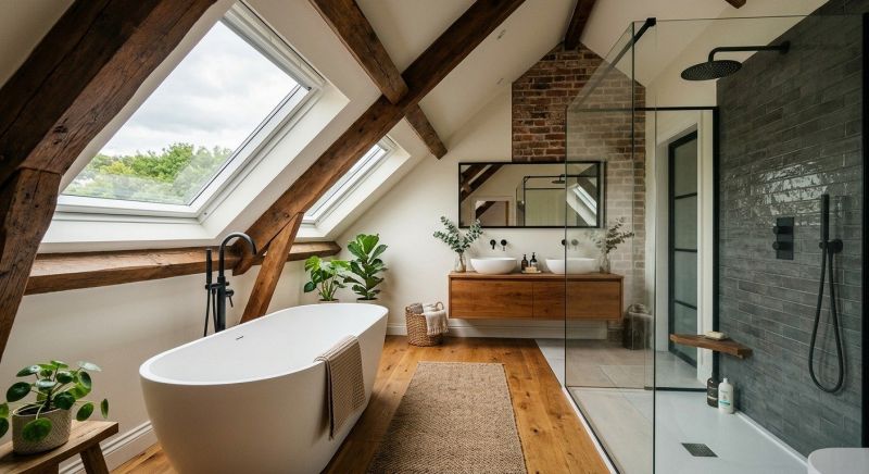 Attic Bathroom Remodeling in Warren County, OH