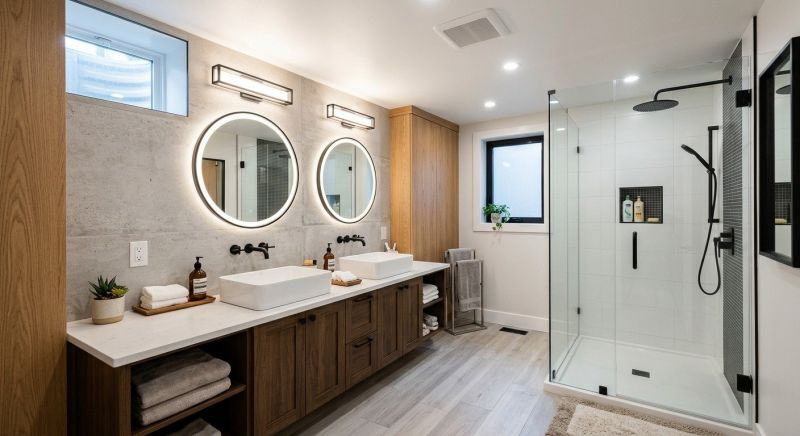 Basement Bathroom Remodeling in Warren County, OH