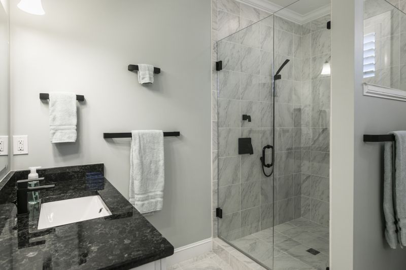 Granite Shower Installation in Warren County, OH