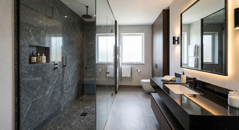 Granite Shower Installation in Warren County, OH