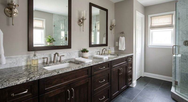 Granite Shower Installation in Warren County, OH