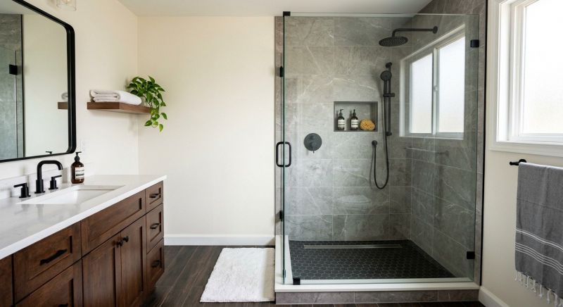 Tub To Shower Conversion in Fairfield, OH