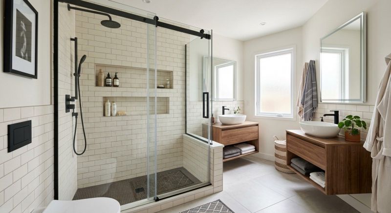 Tub To Shower Conversion in Milford, OH